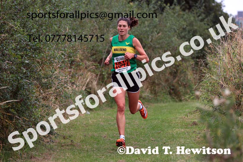 Senior Women and Veterans Relay, 2024 Sunderland XC Relays.  Photo: David T. Hewitson/Sports for All Pics